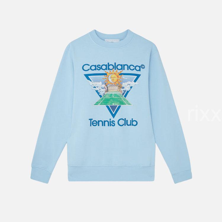 카사블랑카 썬 테니스 클럽 아이콘 스웨트셔츠