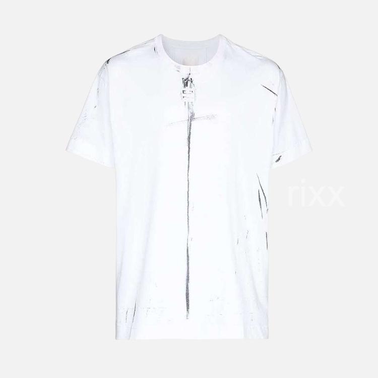 지방시 트롱푀유 프린팅 티셔츠