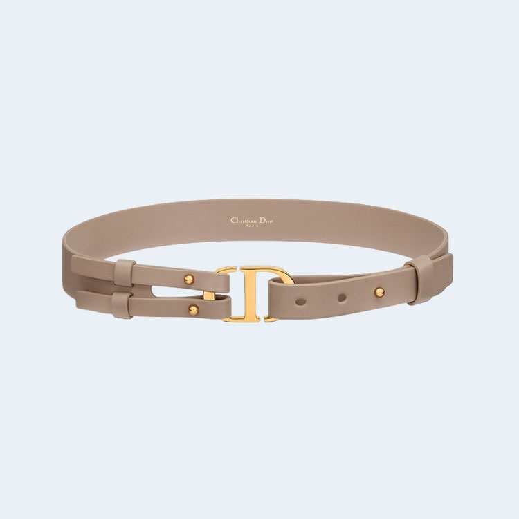 디올 30 몽테뉴 벨트 베이지 30mm