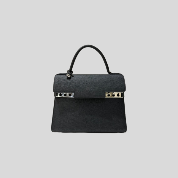 델보 톰페트 MM 숄더백 블랙
