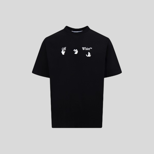오프화이트 디졸브드 애로우 반팔티셔츠