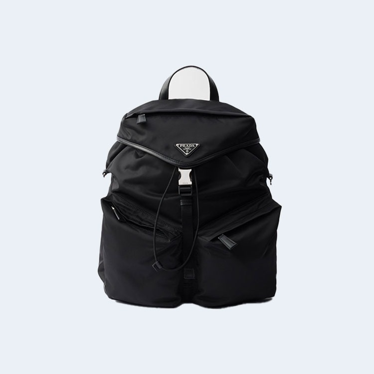 프라다 리나일론 가죽 백팩 2VZ108